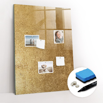 Magnetic board for writing Decorative material