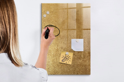 Dry erase magnetic board Decorative material