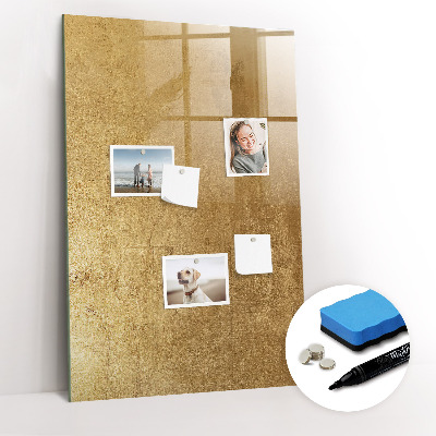 Magnetic board for writing Decorative material