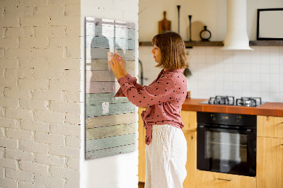 Magnetic board with marker Pastel boards