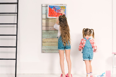 Magnetic board with marker Pastel boards