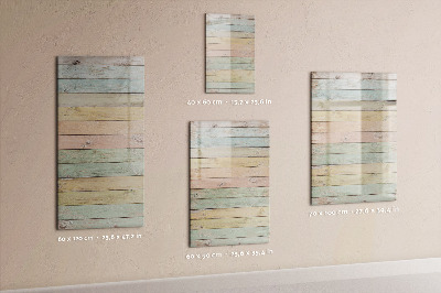 Dry erase board magnetic Pastel boards