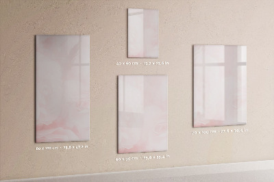 Dry erase magnetic board Rose flowers