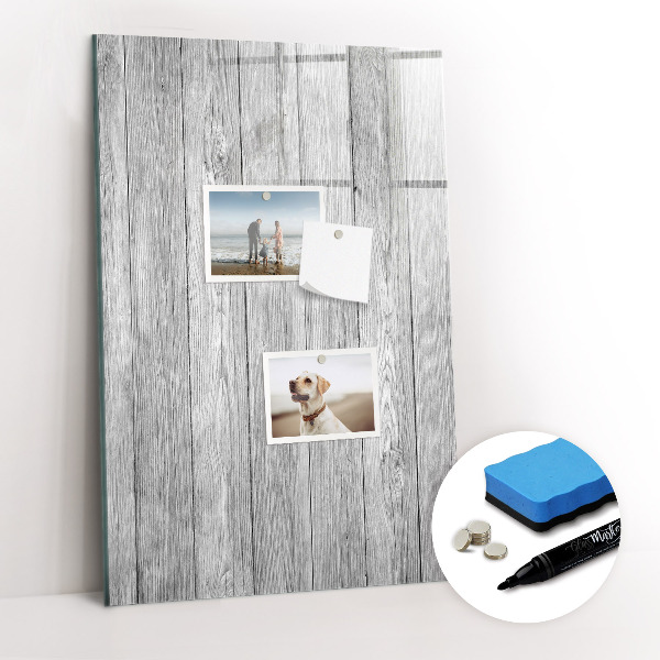 Dry erase magnetic board Wooden boards