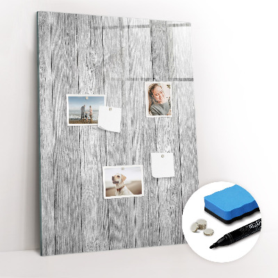 Dry erase magnetic board Wooden boards
