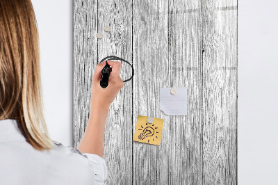 Dry erase magnetic board Wooden boards