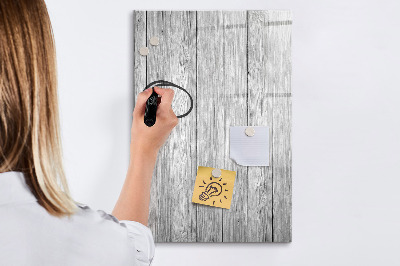 Dry erase magnetic board Wooden boards