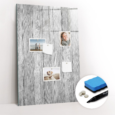 Dry erase magnetic board Wooden boards