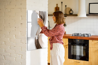 Magnetic board for drawing Wave abstraction