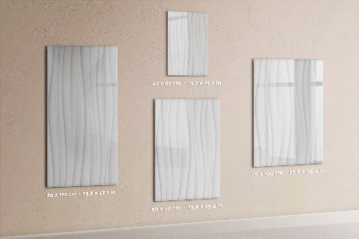 Dry erase board magnetic Abstract lines