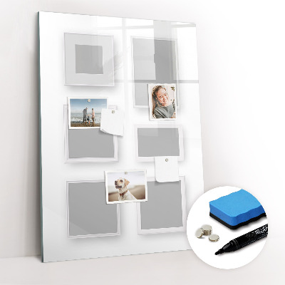 Dry erase magnetic board Flowers Roses