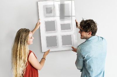 Dry erase magnetic board Flowers Roses