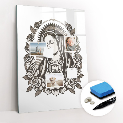 Dry erase board magnetic Jesus Christ