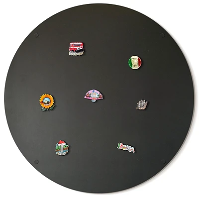 Round magnetic wall board 39 in diameter