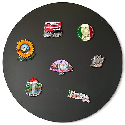 Round magnetic board for magnets ⌀19 in (⌀50 cm)
