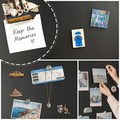 Round magnetic wall board 27 inches (70 cm)