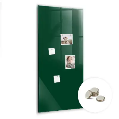 Bottle green magnetic board