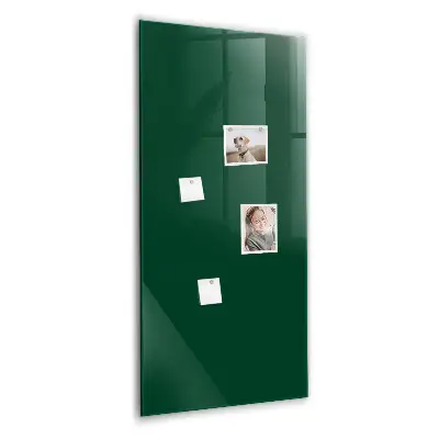 Bottle green magnetic board