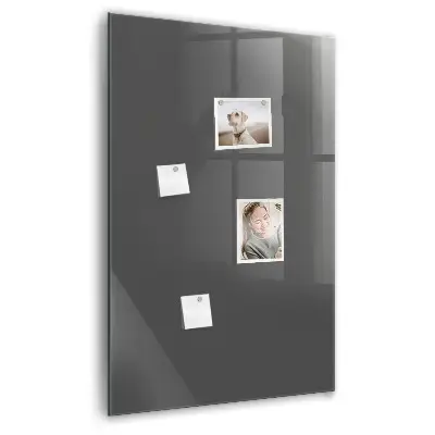 Gray magnetic wall board