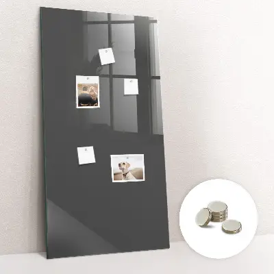 Gray magnetic wall board