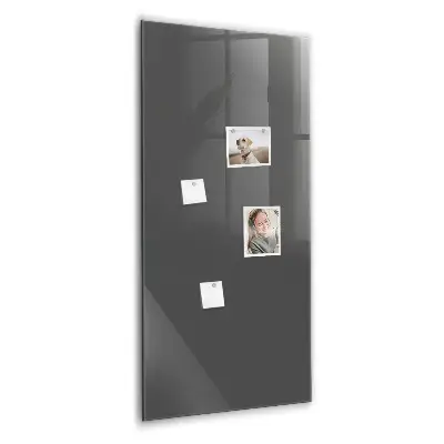Gray magnetic wall board