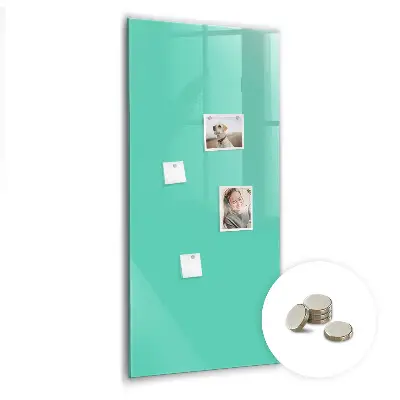 Magnetic wall board Turquoise color