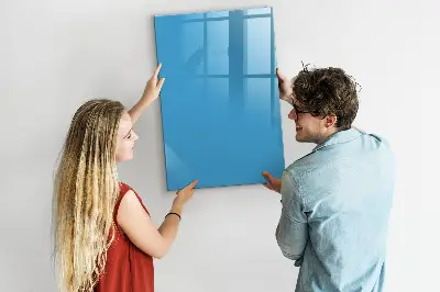 Blue magnetic board