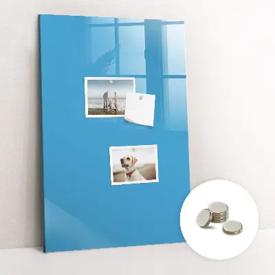 Blue magnetic board