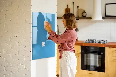 Blue magnetic board