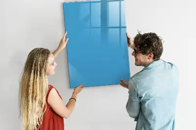 Blue magnetic board