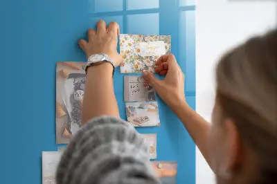 Blue magnetic board