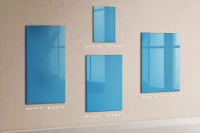 Blue magnetic board