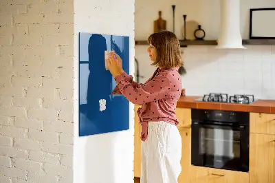 Blue magnetic wall board