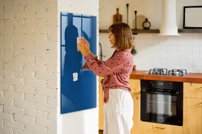 Blue magnetic wall board