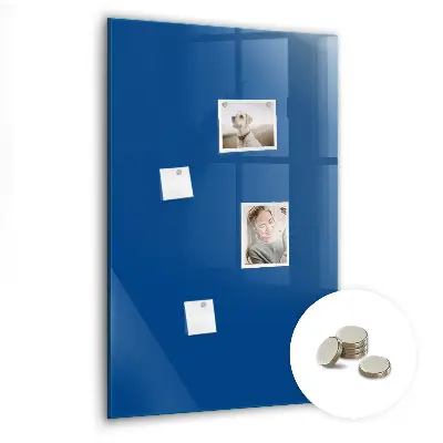 Blue magnetic wall board