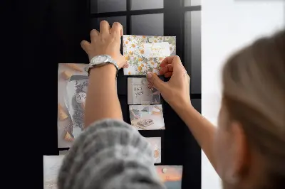 Black magnetic board