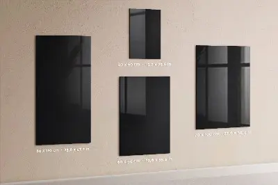 Black magnetic board