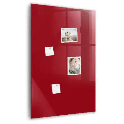 Red magnetic board