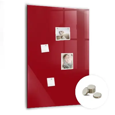 Red magnetic board