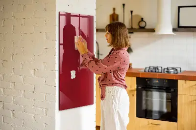 Red magnetic board