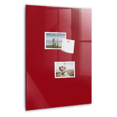 Red magnetic board