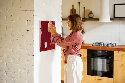Red magnetic board