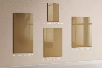 Magnetic wall board Dark beige color