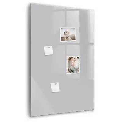 Light gray magnetic board