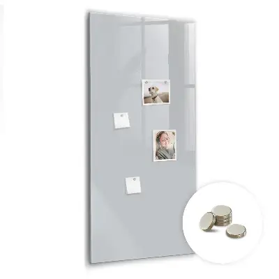 Light gray magnetic board