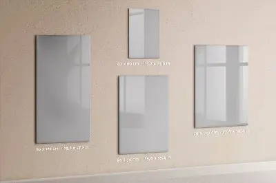 Light gray magnetic board