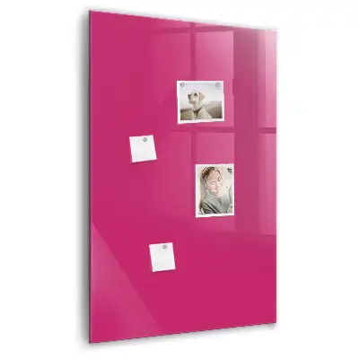 Magnetic wall board Strong pink color