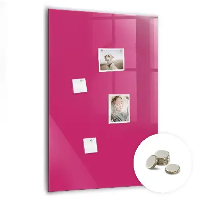 Magnetic wall board Strong pink color