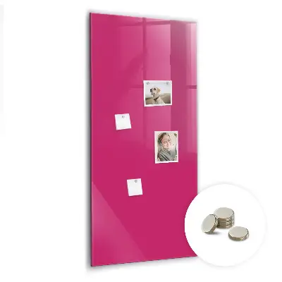 Strong pink magnetic wall board