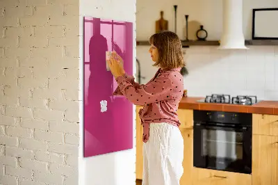 Strong pink magnetic wall board